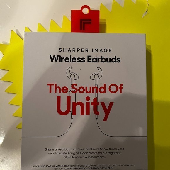 Sharper Image Wireless Earbuds White Bluetooth 5.1 with Mic (NEW) (acc/x) - Picture 7 of 7